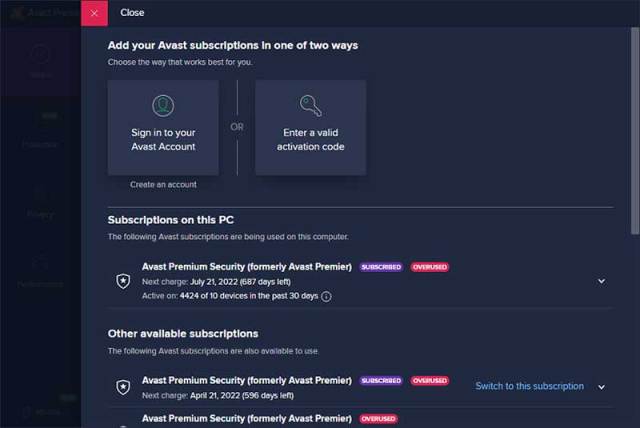 Avast Premium Security 2023 23.7.6074 download the new for ios