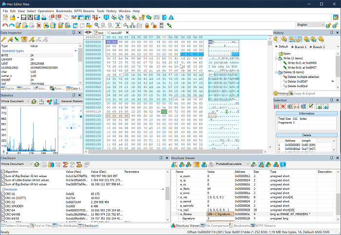 Hex Editor Neo 7.37.00.8578 download the new