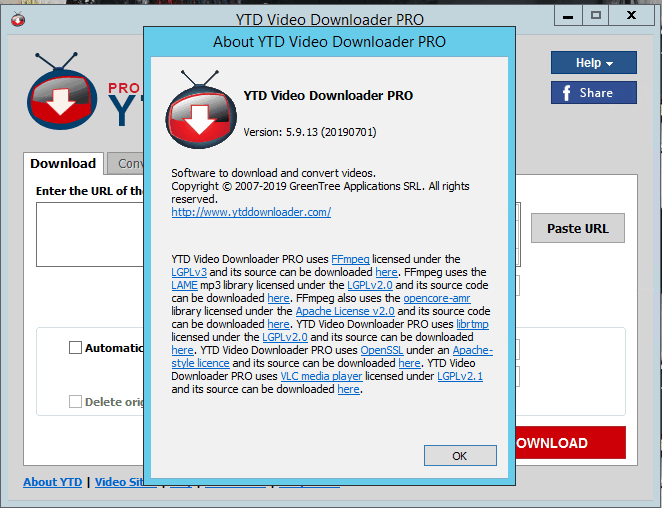 YTD Video Downloader Pro 7 Crack + License Key Free Download 2022