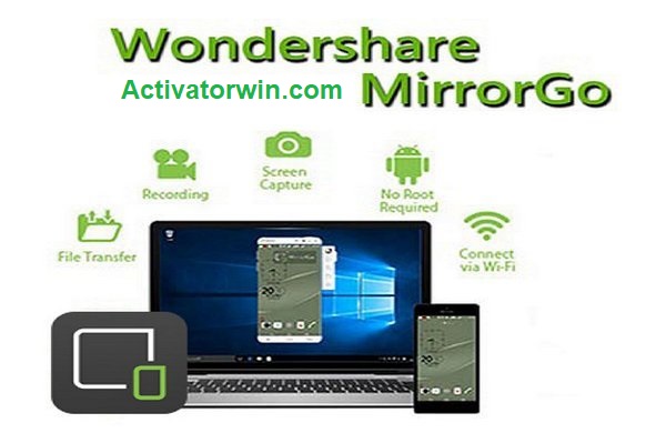 Wondershare MirrorGo Crack With License Key Free Download 2022