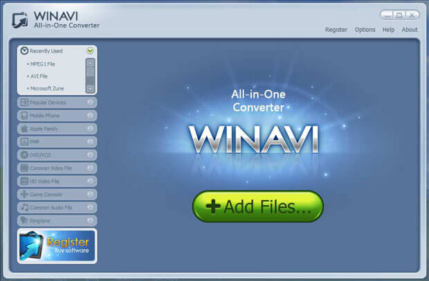 WinAVI Video Converter Registration Code