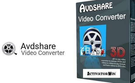 Avdshare Video Converter 7.5.0.8427 Crack + License Key Latest Download