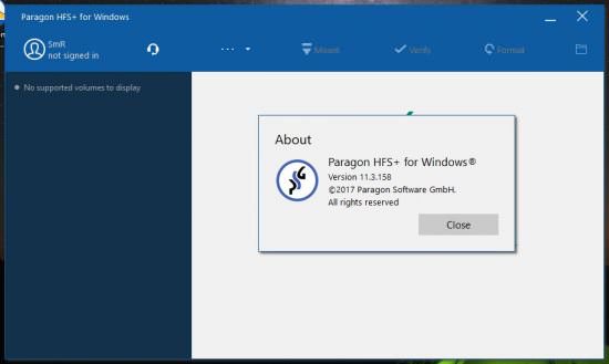 Paragon HFS+ For Windows Key
