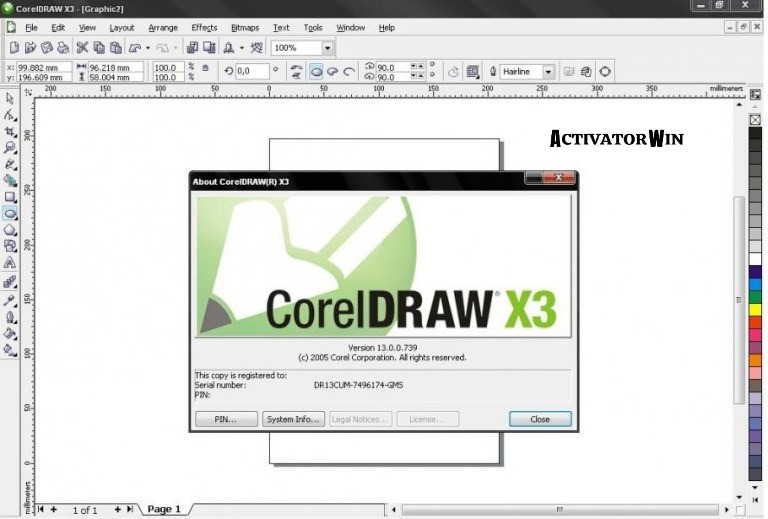 CorelDRAW X3 v13.0 Crack + Activation Code Latest Download