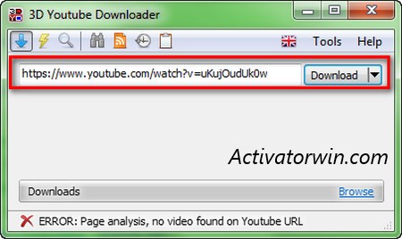3D YouTube Downloader 6.2.0 Batch Crack + Serial Key Free Download