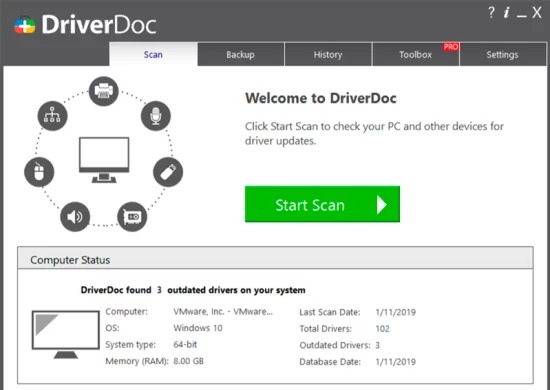 DriverDoc 6.2.825 Crack Plus License Key Free Download