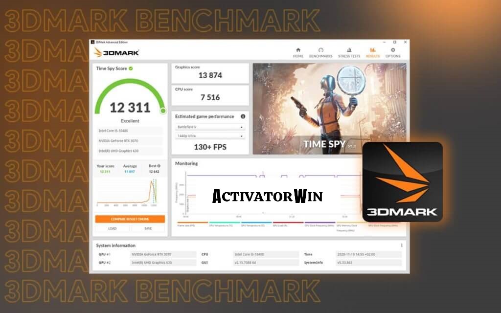 3DMark 2.27.8177 Crack With Serial Key Free Download 