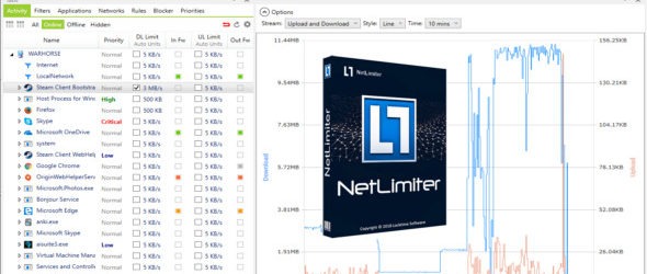 NetLimiter Pro 5.3.6.0 Crack + Registration Code Full Download