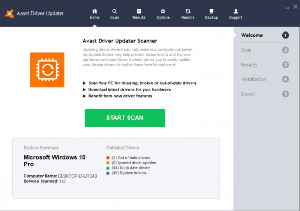 Avast Driver Updater 23.5 Crack + Registration Key Free Download
